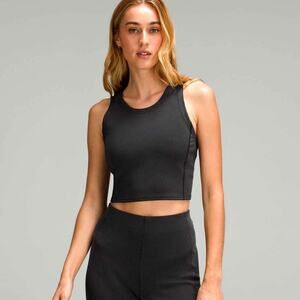 Lululemon Ribbed Softstreme Cropped Tank Top